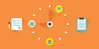 Diagram showing focus concentration cycles and energy flow patterns throughout a workday
